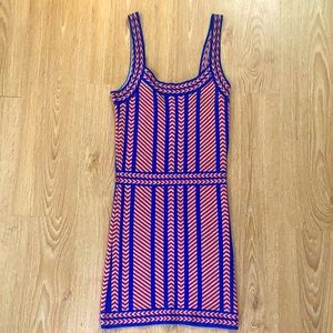 Fitted Stretch Printed Dress